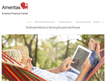 Tablet Screenshot of ameritasfc.net